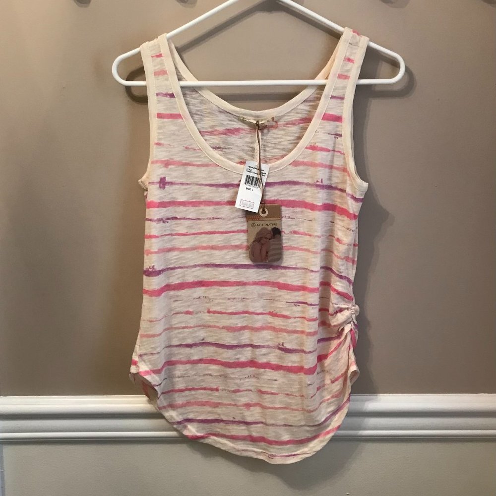 Alternative Apparel tank in pink/purple Size L
